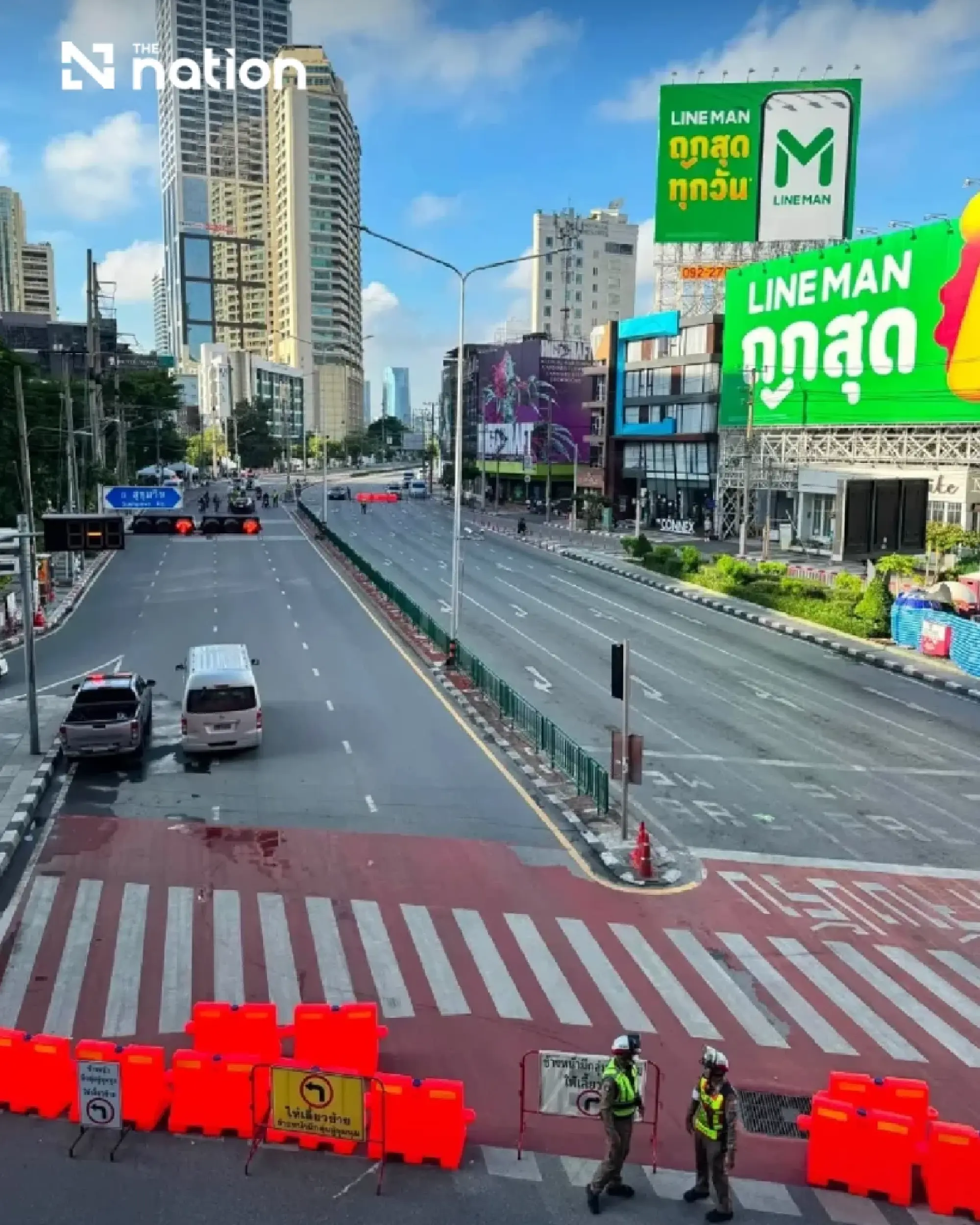 Bangkok closes Ratchadaphisek stretch both ways on October 15–16