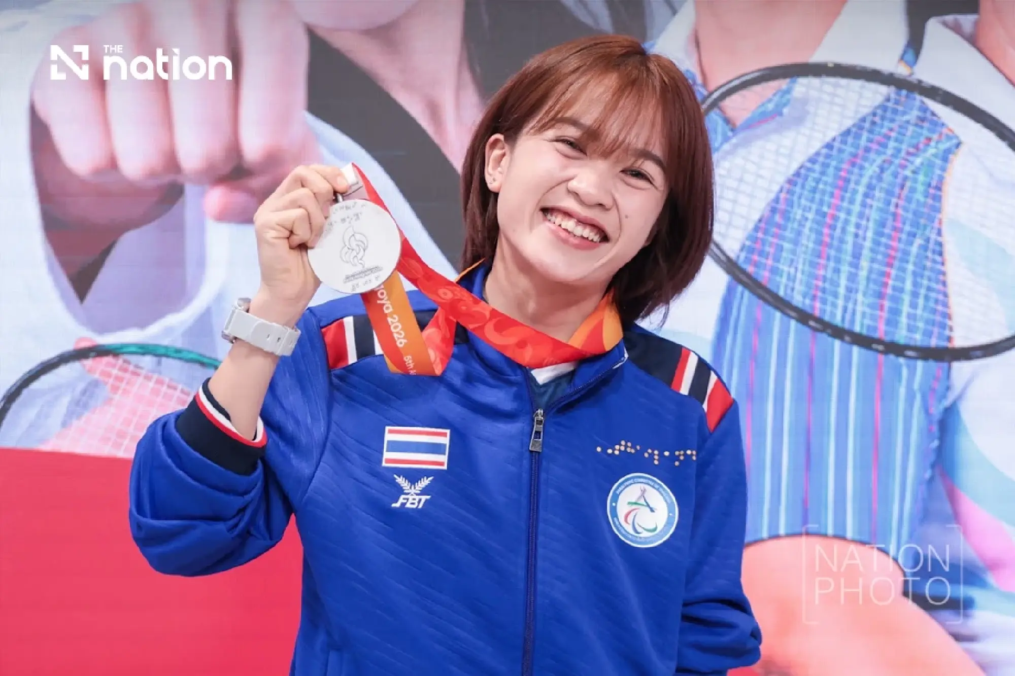 Nation Group staff bring home four medals from Aichi Asian Para Games
