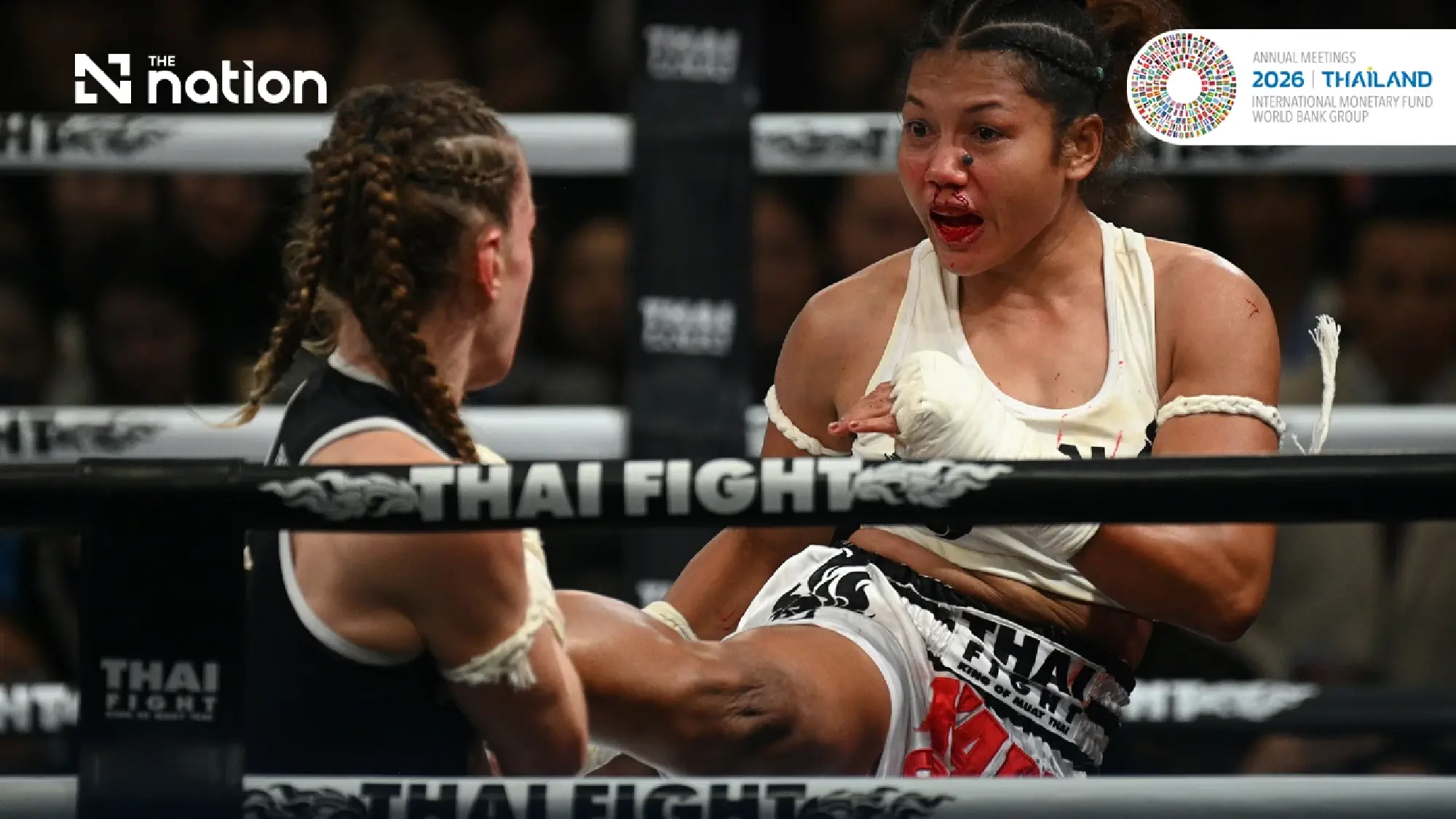 Ekniti showcases Muay Thai at IMF–World Bank meetings in Bangkok on October 15