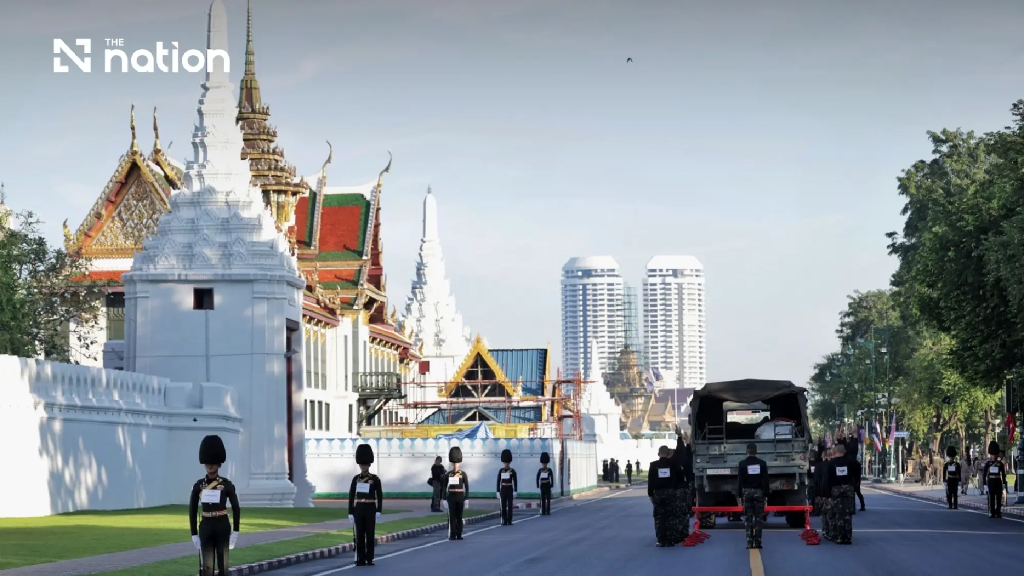 Bangkok hosts first on-site rehearsals for Queen Sirikit The Queen Mother's royal funeral processions