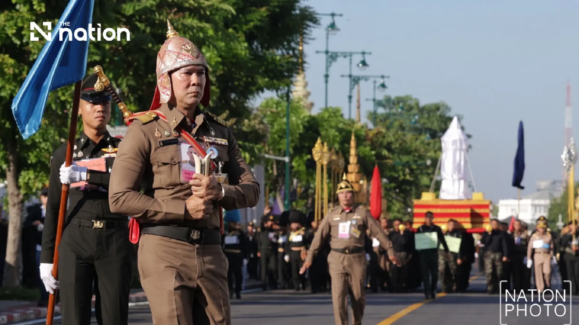 Bangkok hosts first on-site rehearsals for Queen Sirikit The Queen Mother's royal funeral processions