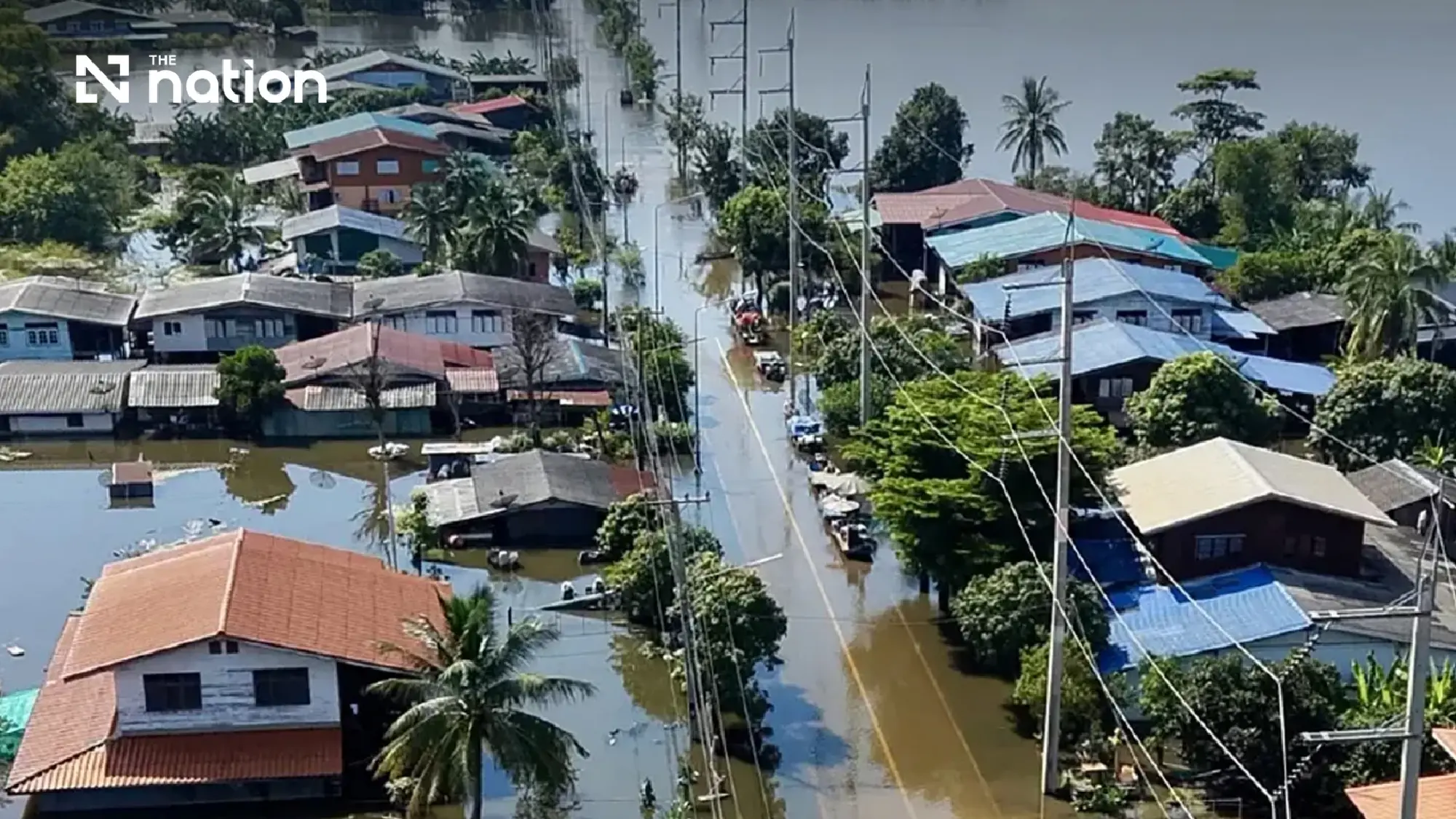 Floods persist in 22 Thai provinces and three Bangkok districts