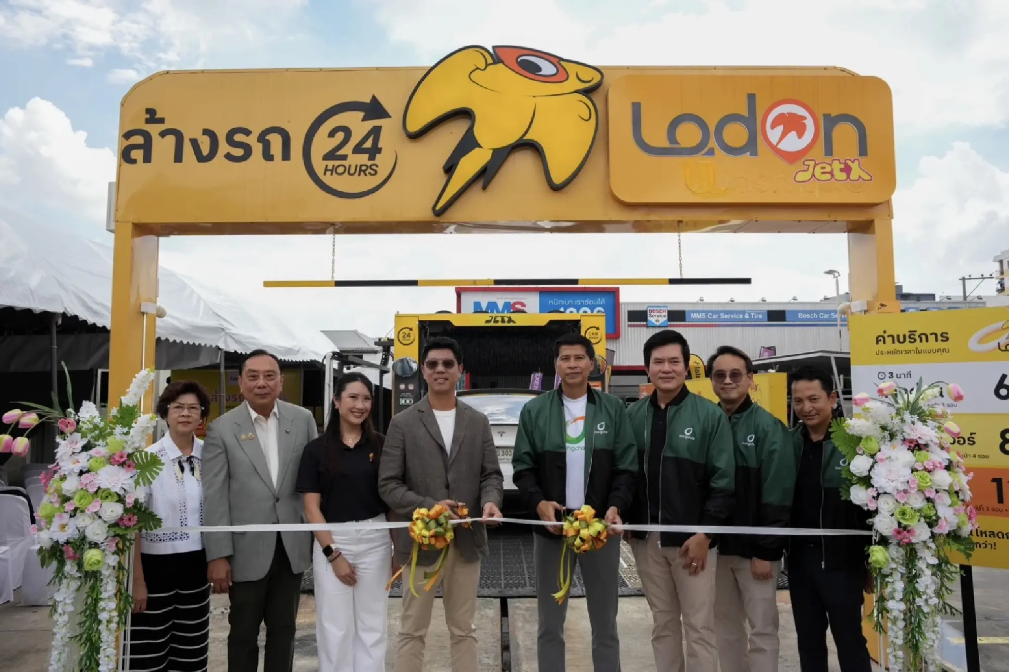 Lodon JetX Celebrates 50-Branch Milestone with Bangchak, Targets 300 Branches by 2028
