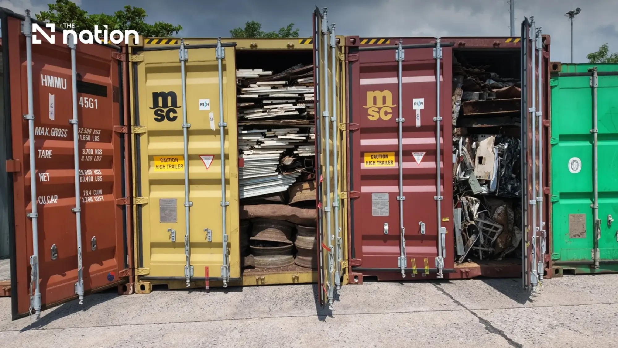 Customs reports 15 containers held in Laem Chabang waste probe on October 26