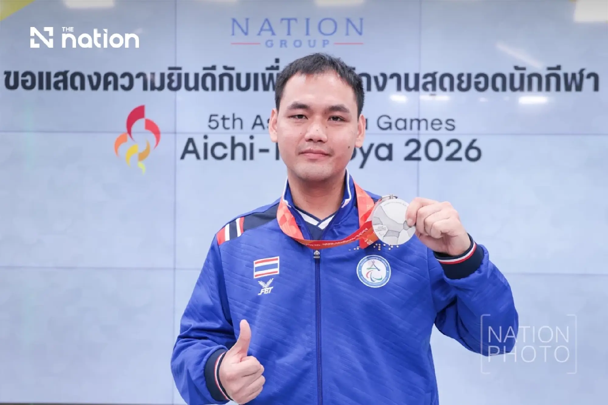 Nation Group staff bring home four medals from Aichi Asian Para Games
