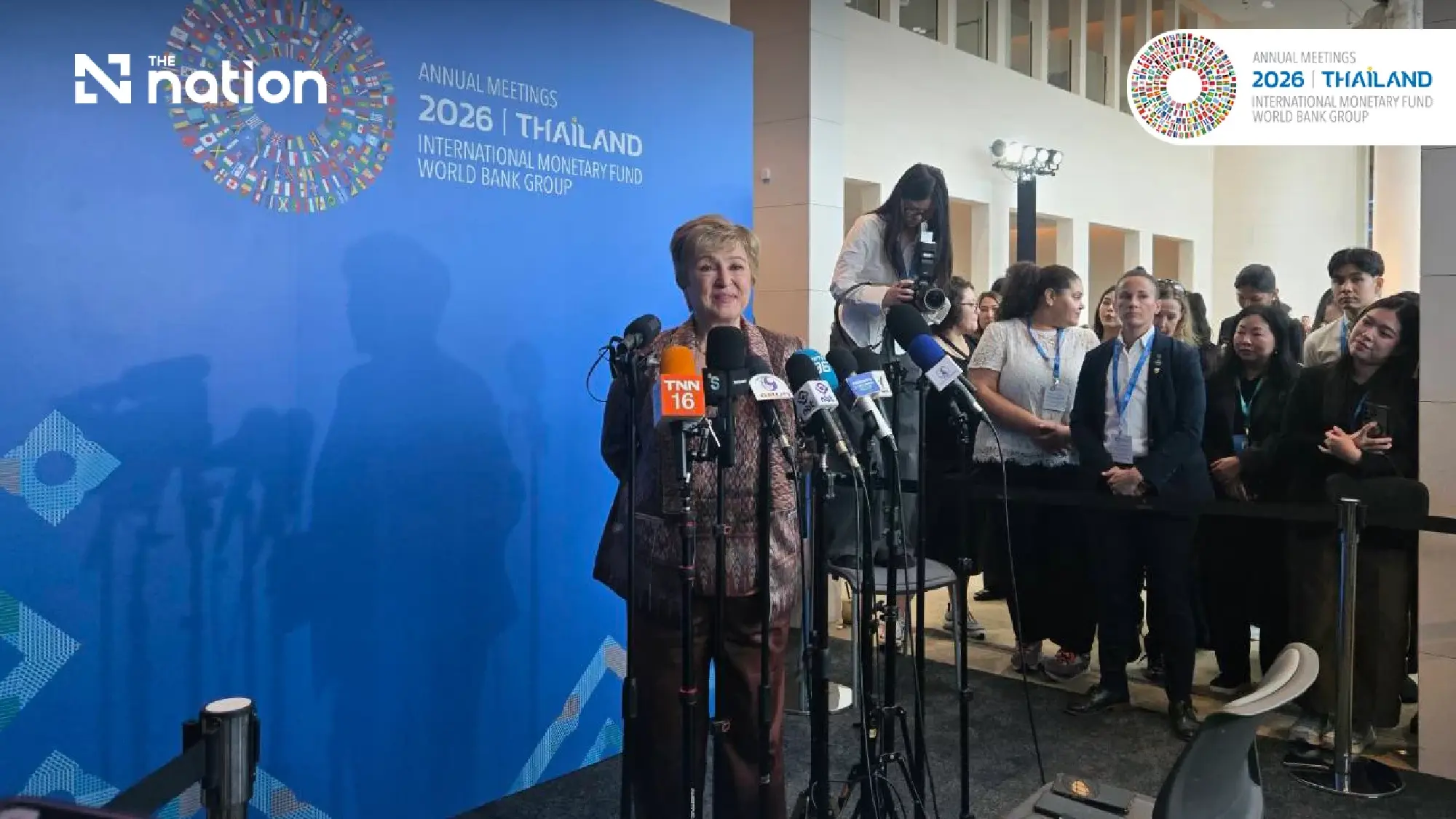 Thailand Won Gold, IMF Chief Says, as Bangkok Annual Meetings Close