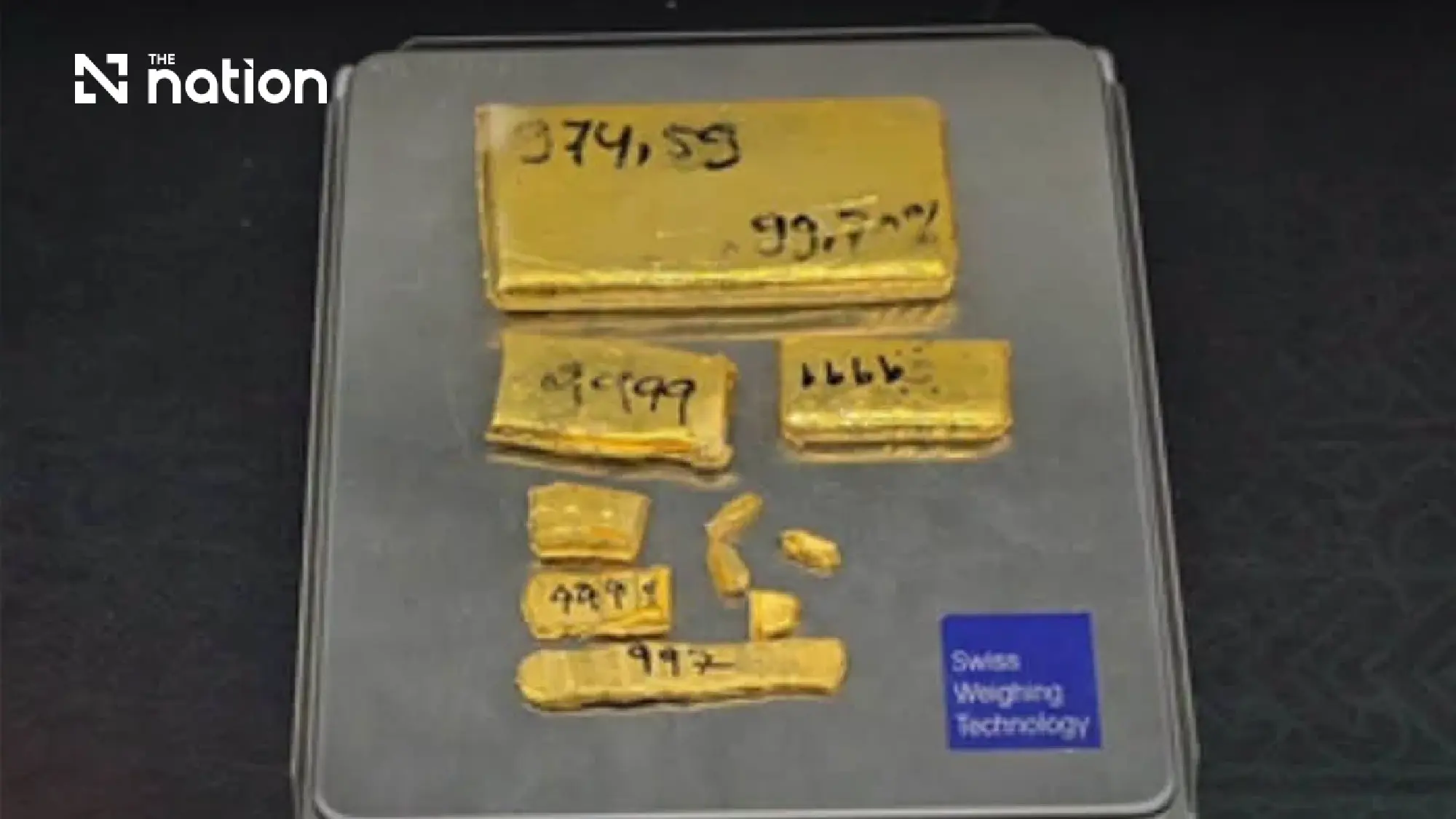 Customs seize 1.3kg of gold hidden in speaker at Suvarnabhumi