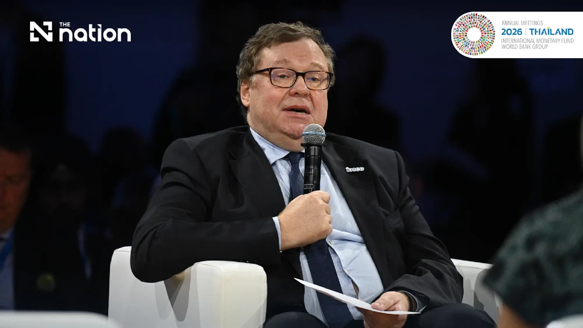 Jean-Paul Servais, chair of Belgium's Financial Services and Markets Authority and of the International Organization of Securities Commissions (IOSCO)