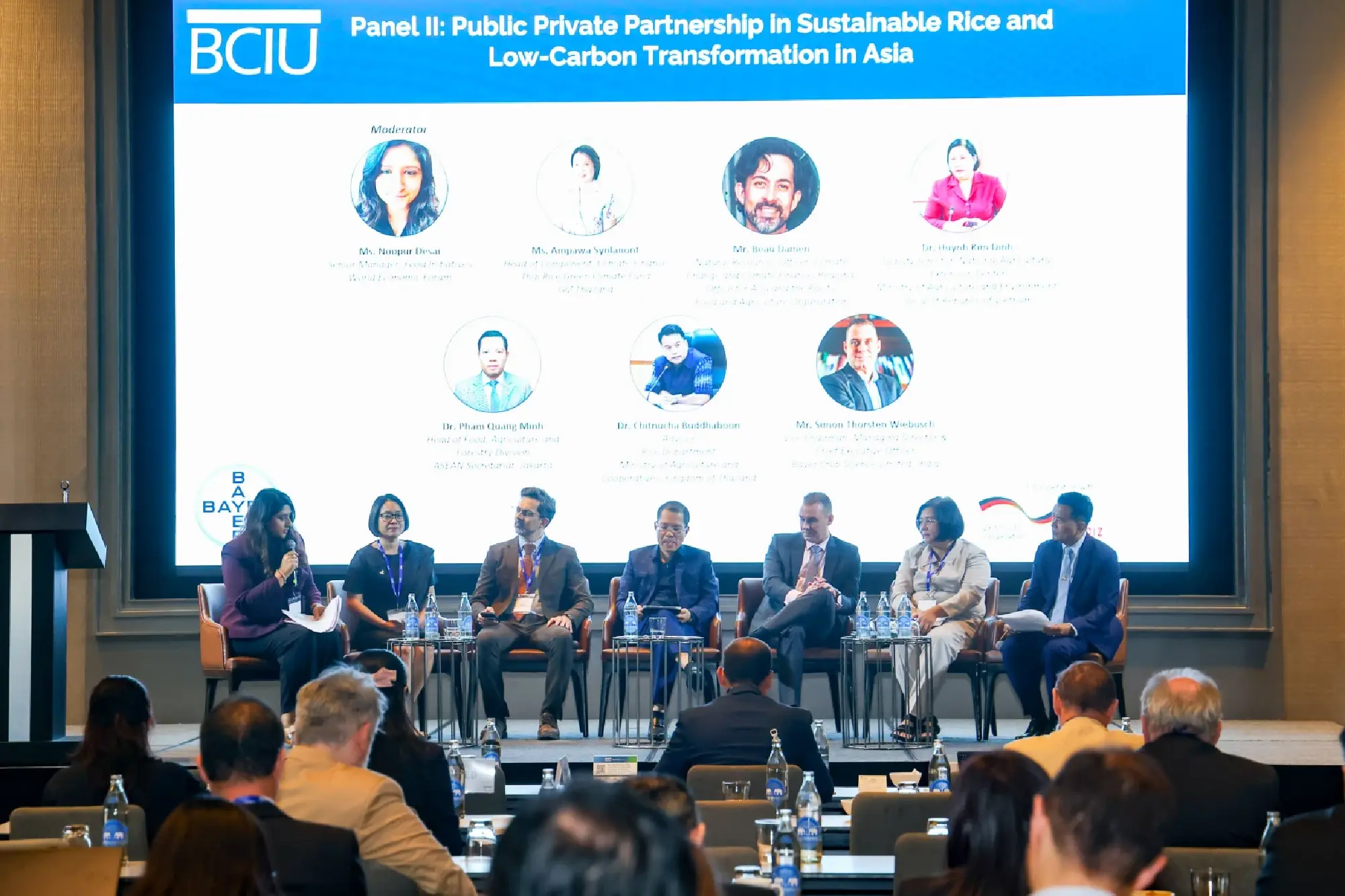 Bayer, GIZ and BCIU collaboration for sustainable and low-carbon rice systems