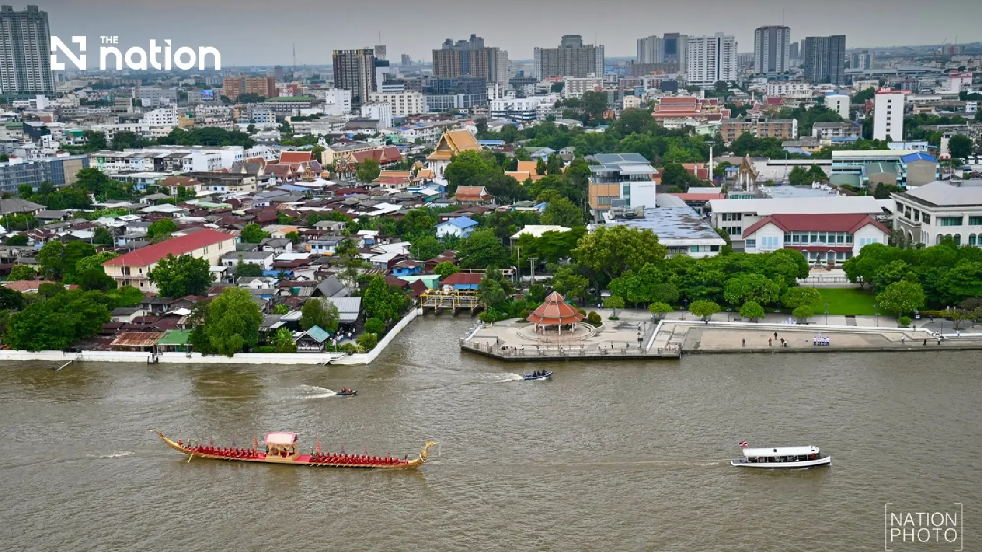 Thai navy holds second full-dress Royal Barge Procession rehearsal