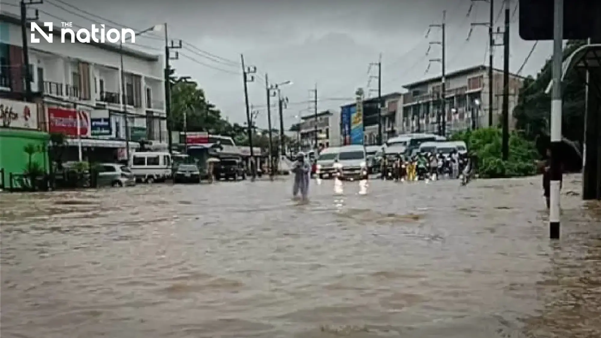 Phuket City issues red alert as roads flood on October 29