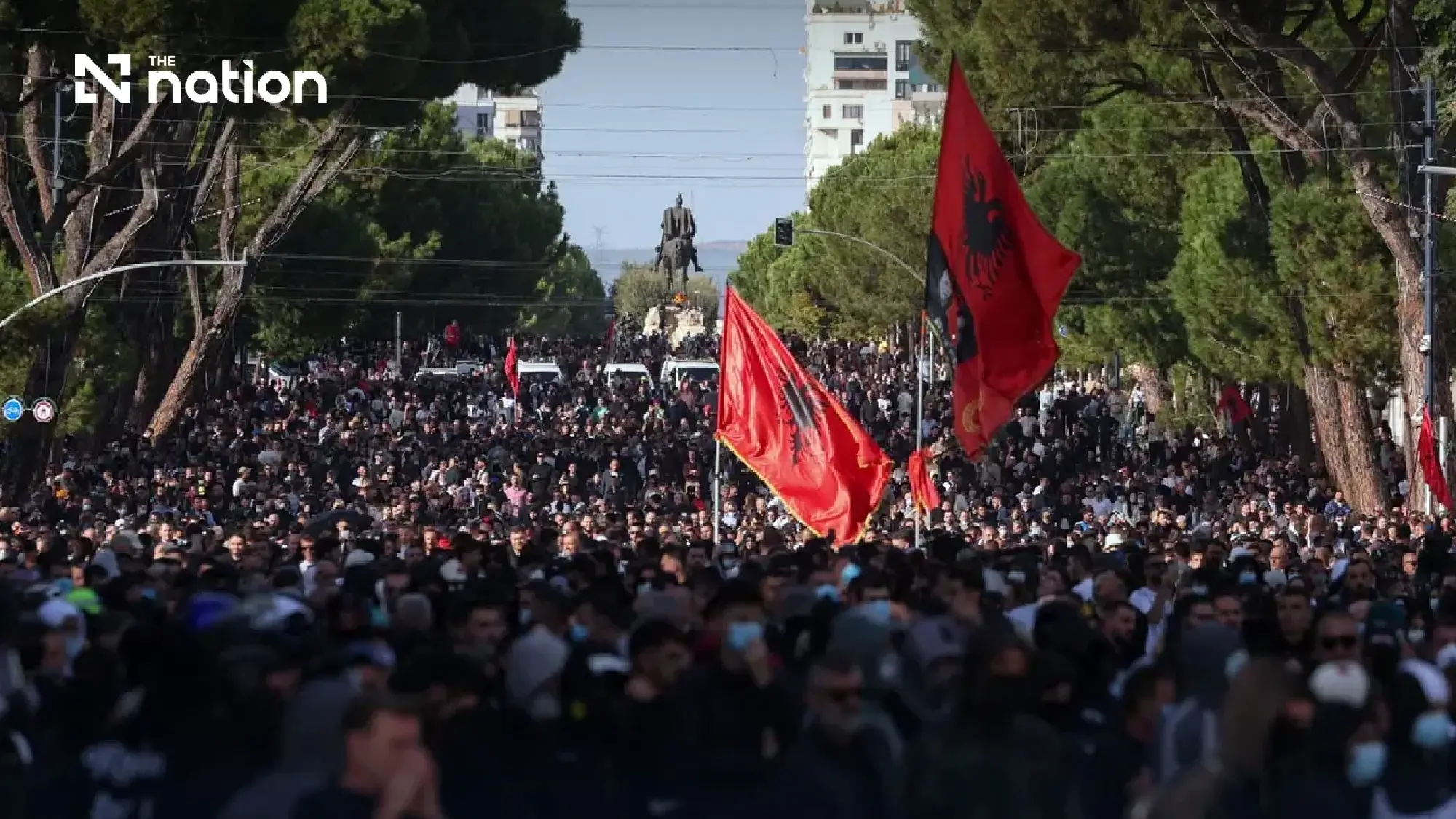 Protesters clash with police in Italy, Albania and Belgium nations on Oct 24