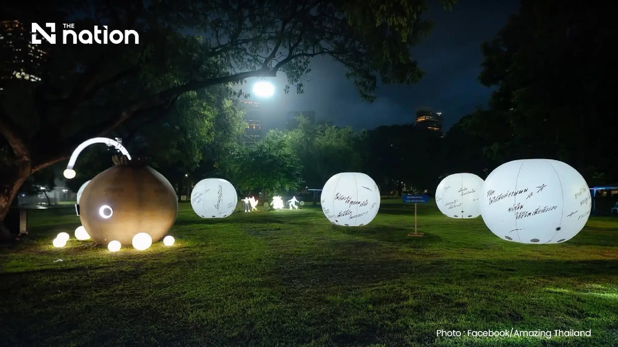Bangkok night tourism festival brings music and art to Lumpini Park