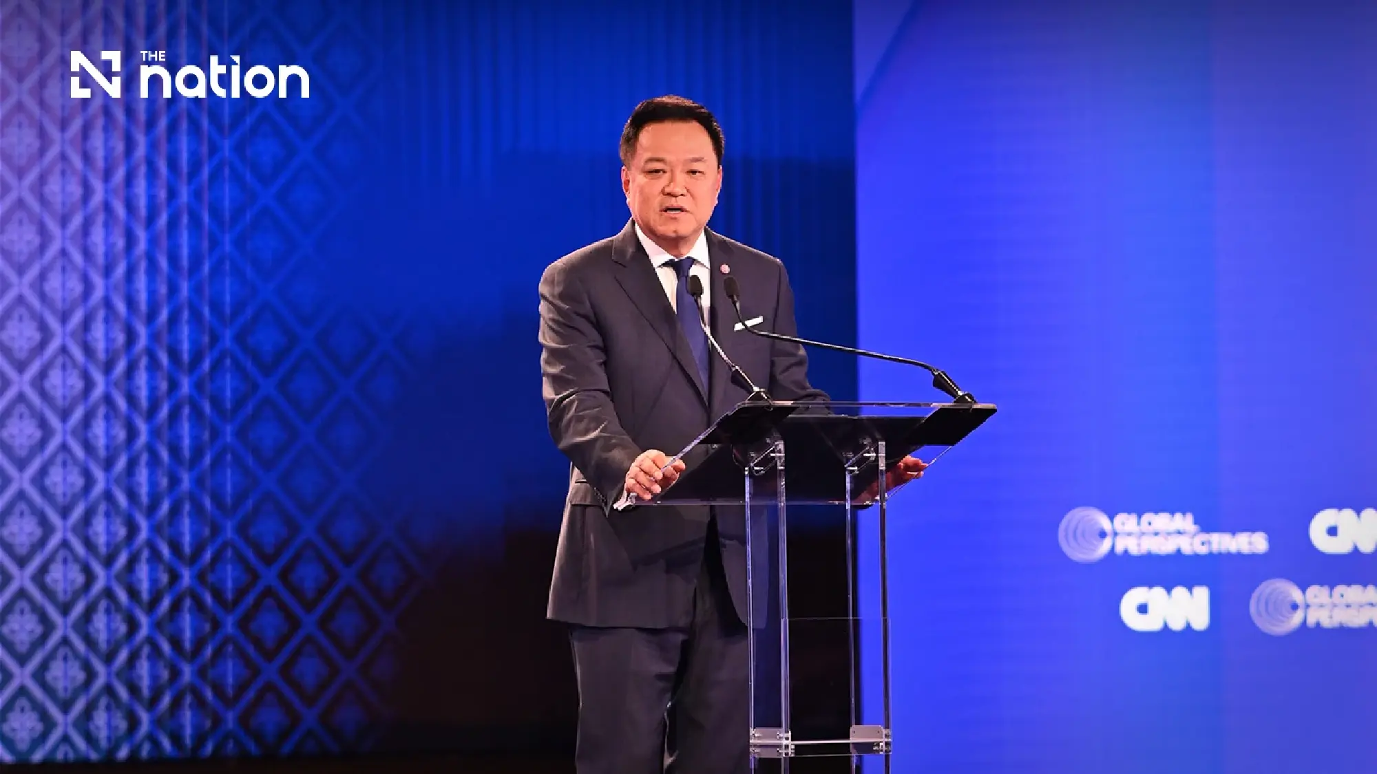 Anutin pushes job skills, global business ties at CNN forum