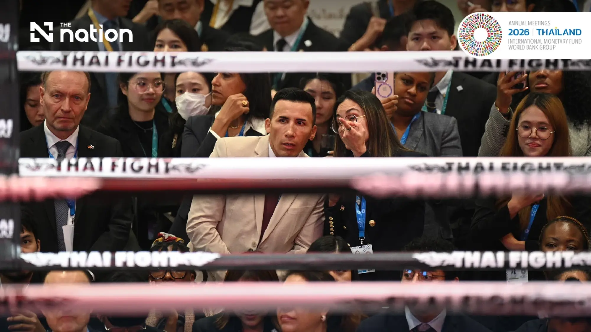 Ekniti showcases Muay Thai at IMF–World Bank meetings in Bangkok on October 15