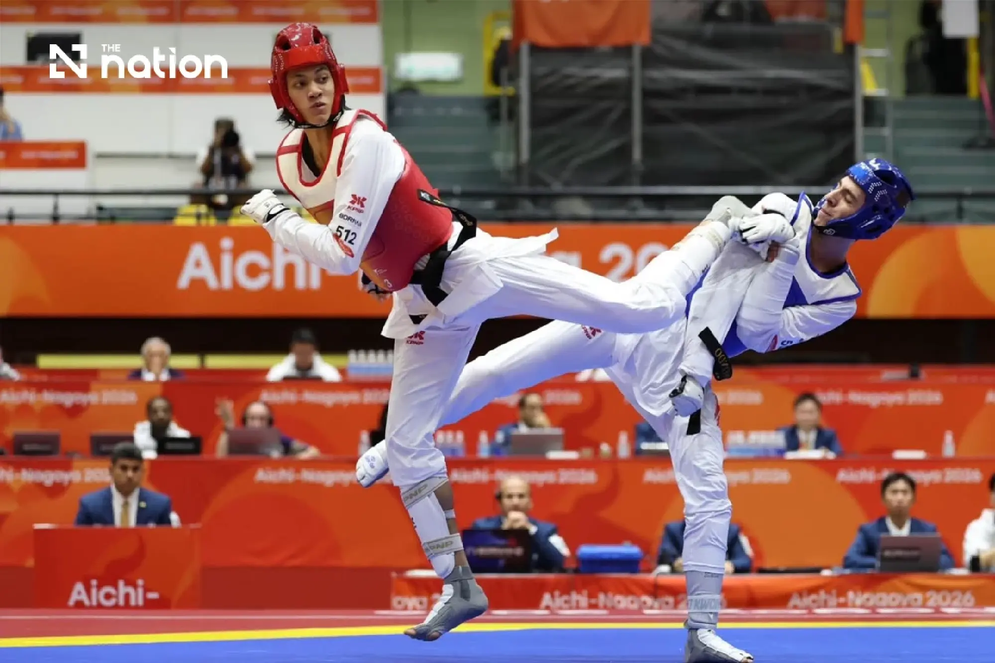 Banlung wins men’s 68kg taekwondo gold for Thailand at Asian Games 2026