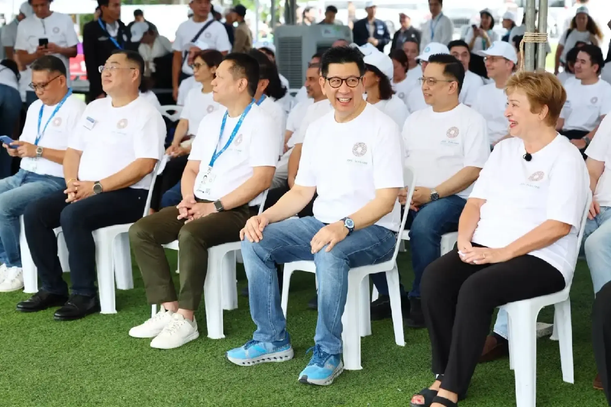 Ekniti welcomes IMF chief at Bo Farang to promote education and digital skills ahead of IMF–World Bank meetings