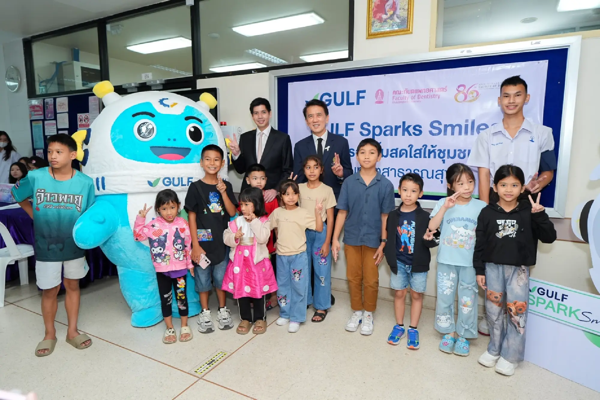 GULF Supports Thailand's Dental Public Health with THB 4.5 Million Vehicle Donation