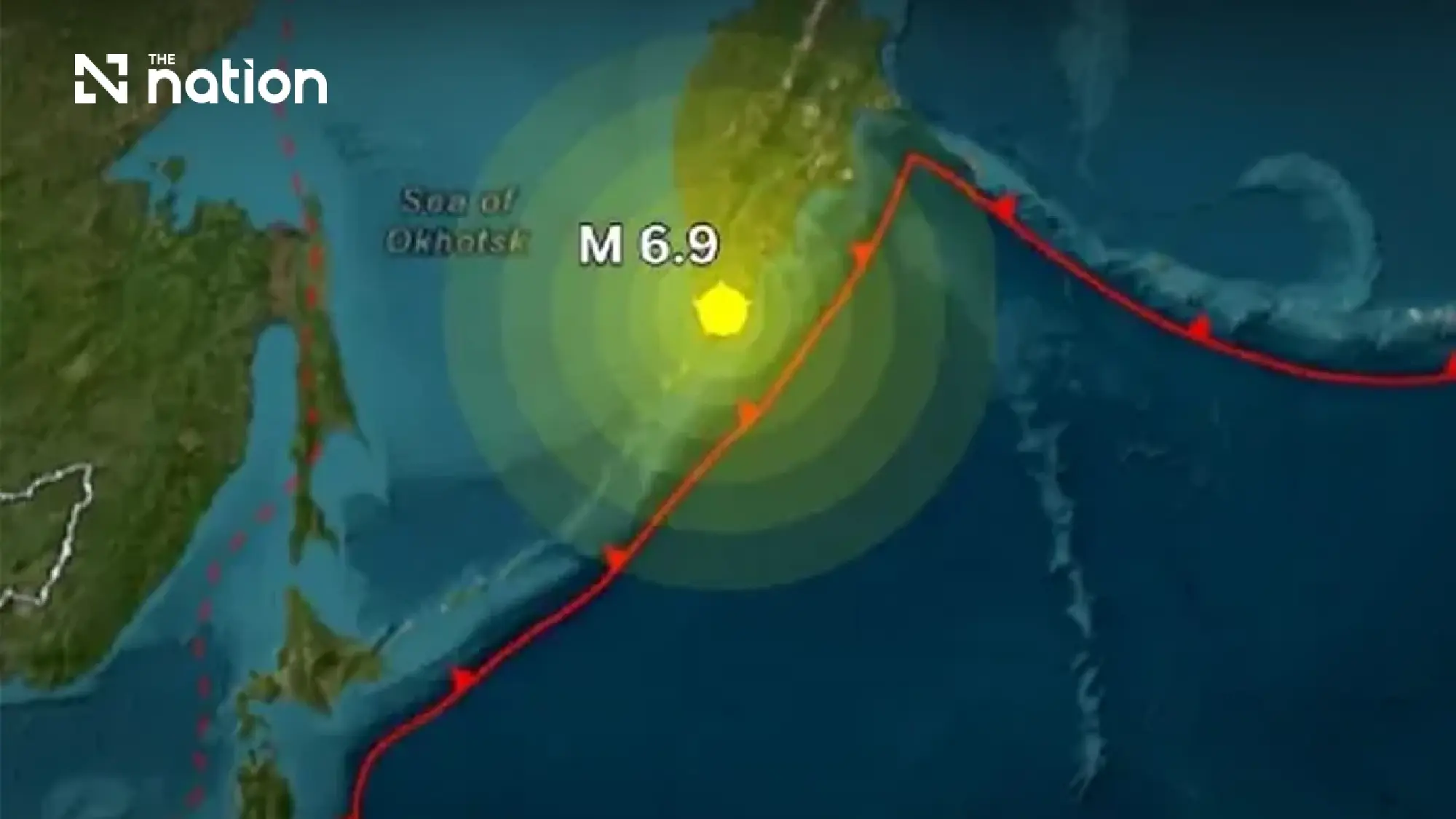 Plate subduction causes magnitude 6.9 quake in Russia’s Kamchatka