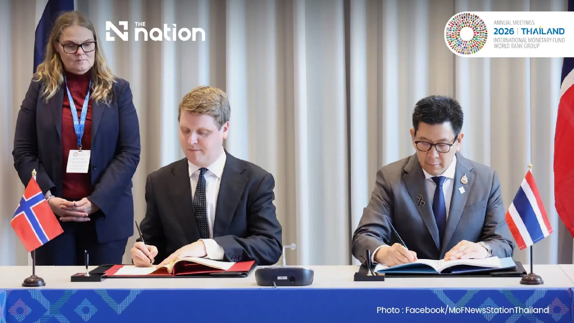 Thailand and Norway sign new double tax treaty at 2026 IMF–World Bank meetings