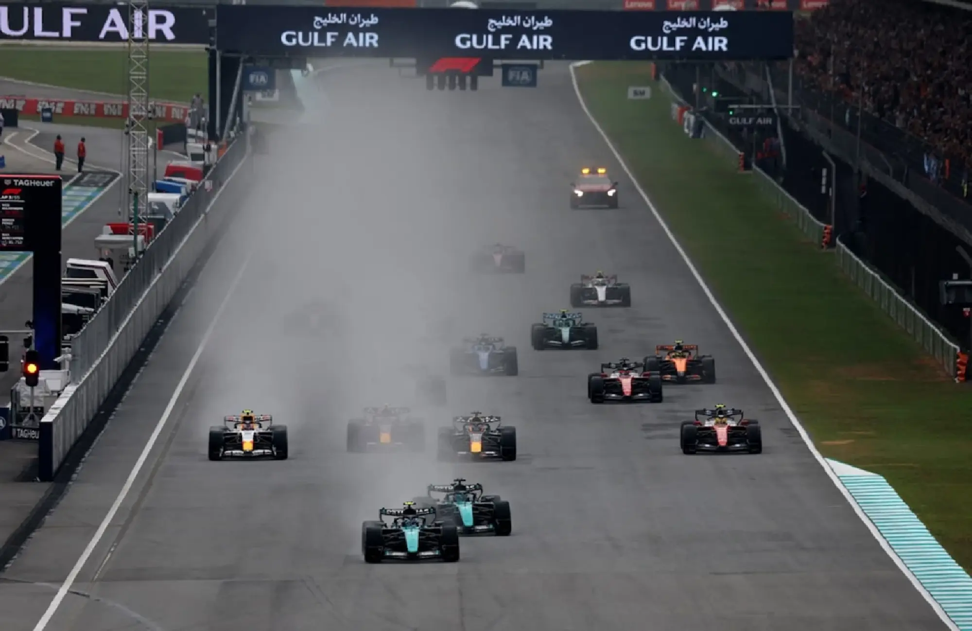 Verstappen wins Bahrain GP in Malaysia by 2.307s on Oct 4