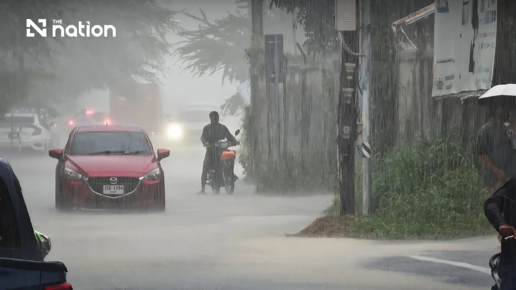TMD forecasts torrential rain in 5 provinces on October 27