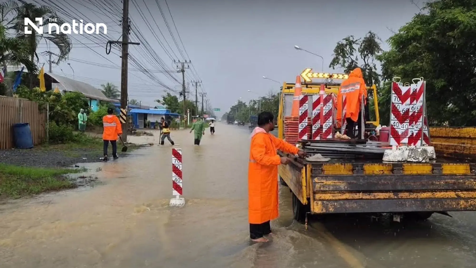 Parts of Prachuap Khiri Khan and Chumphon placed on 48-hour flood watch