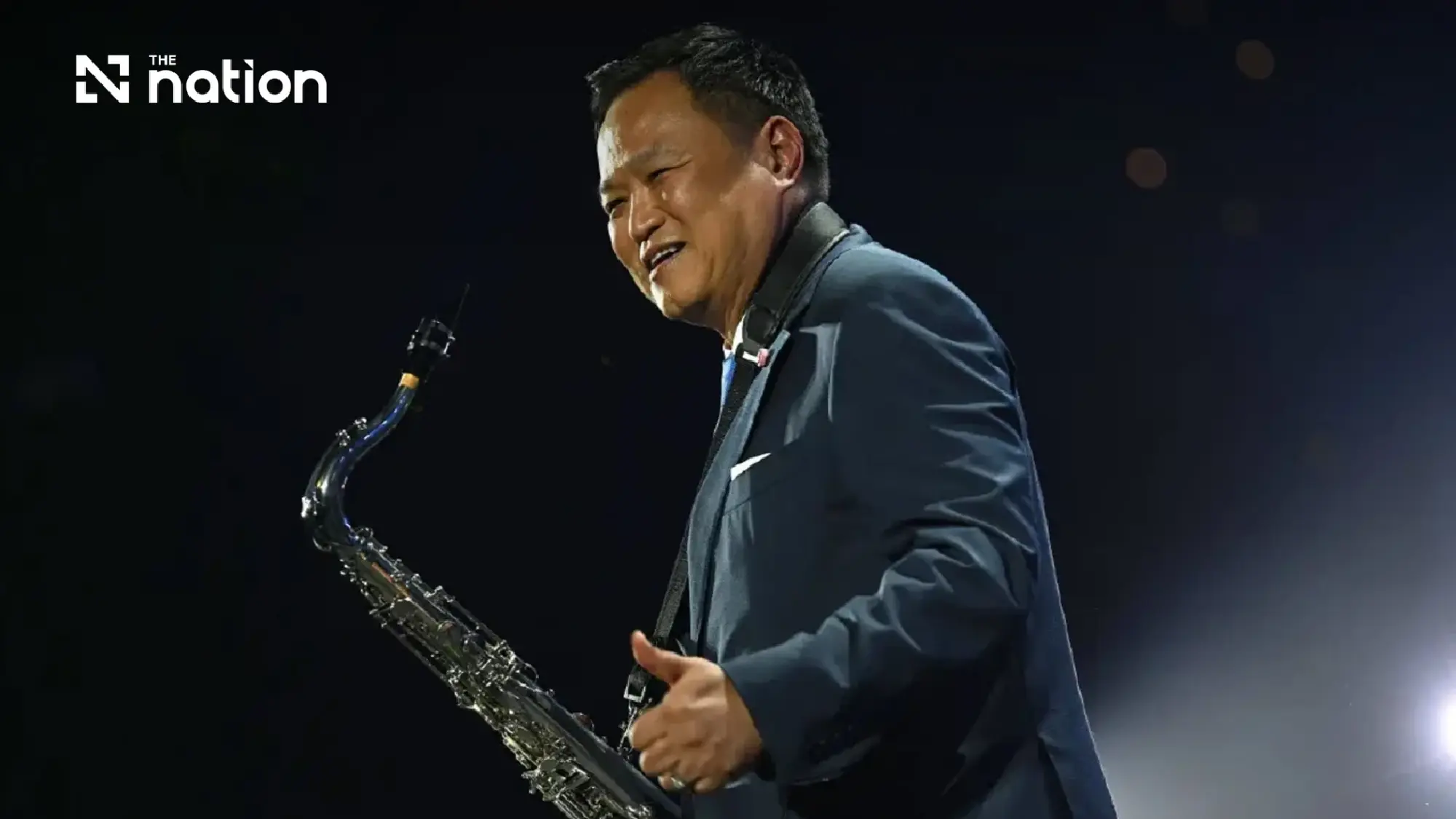 Anutin plays saxophone at IMF–World Bank reception, promotes Thai culture and hopes for lasting ties
