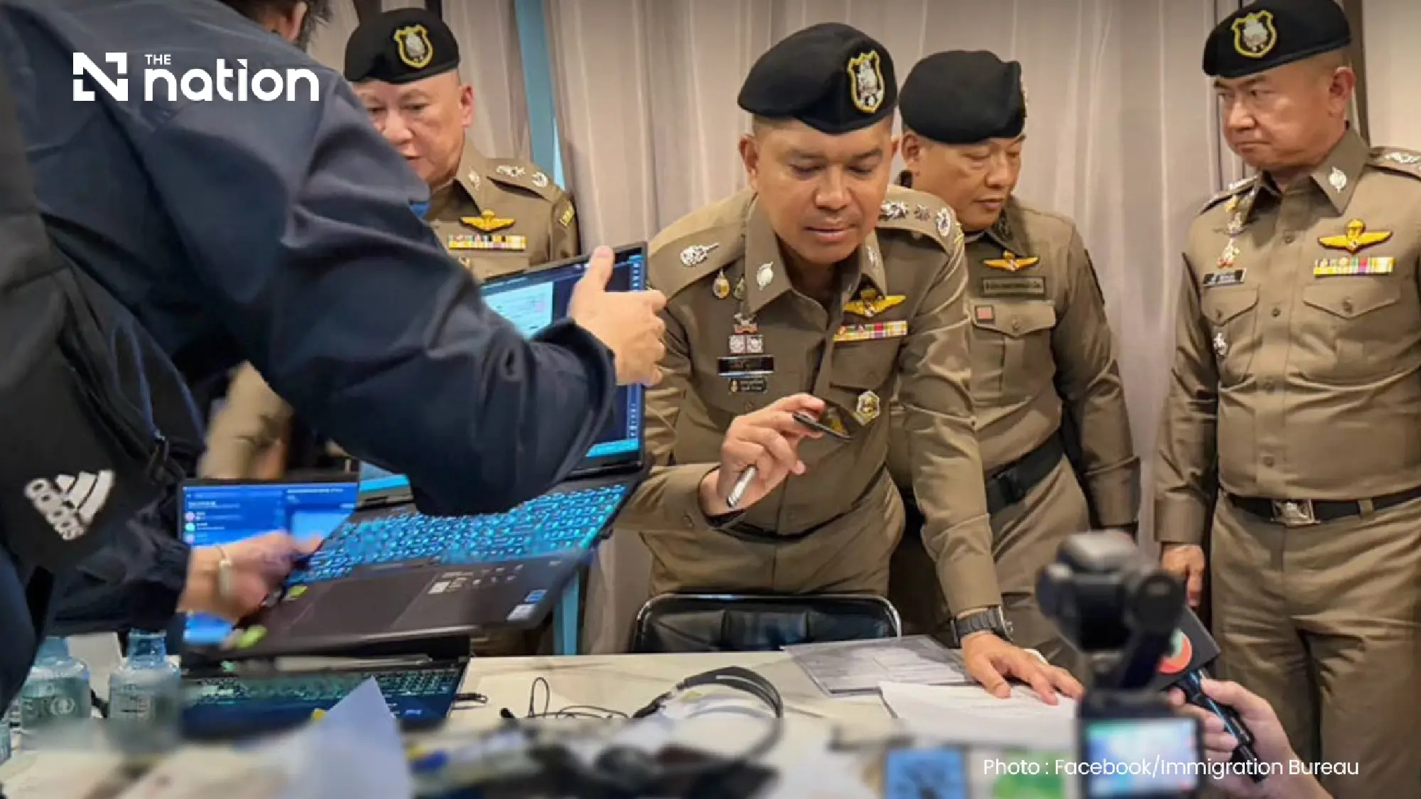 Thai police arrest 8 South Korean and 2 Chinese scam suspects