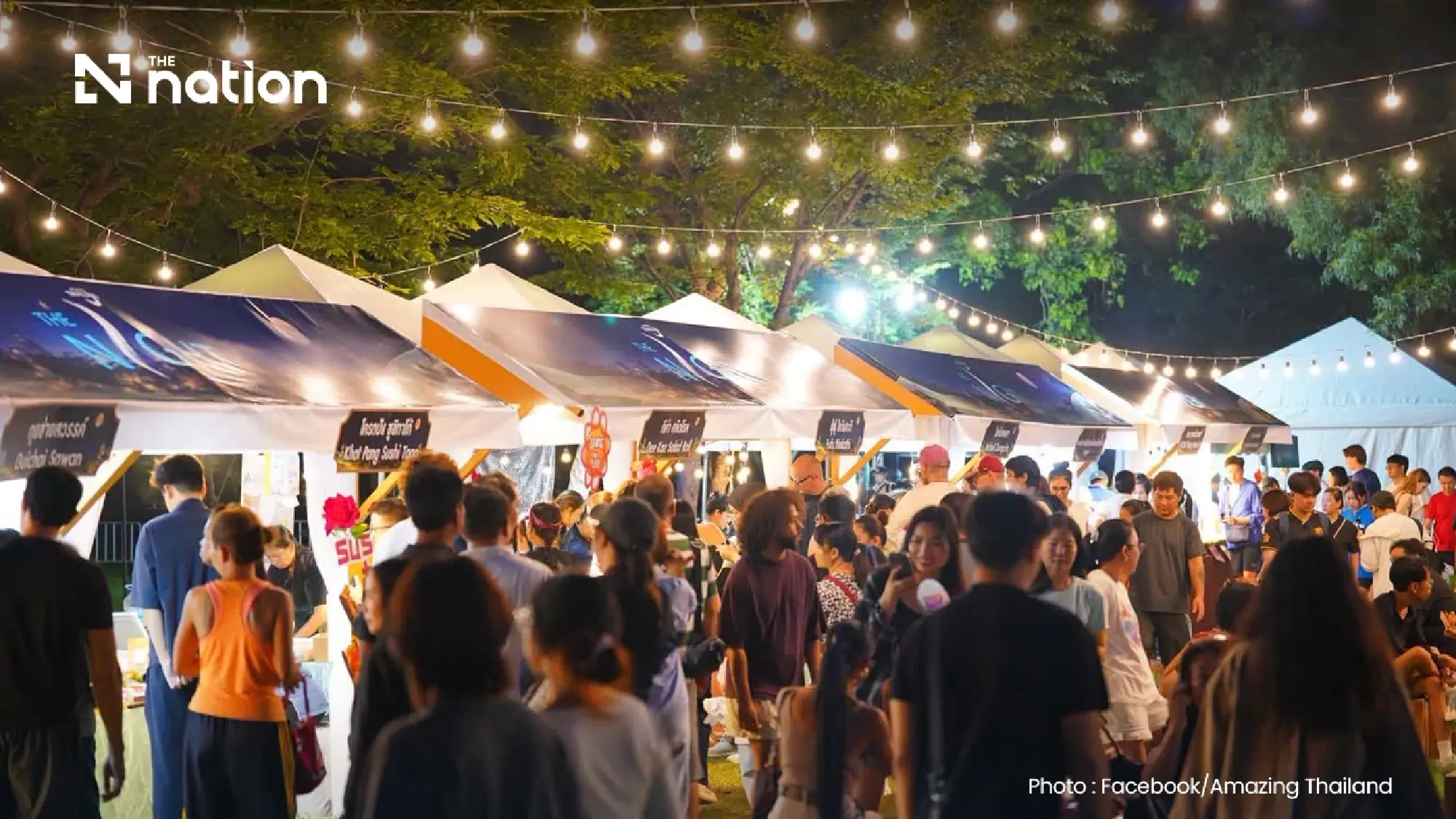 Bangkok night tourism festival brings music and art to Lumpini Park