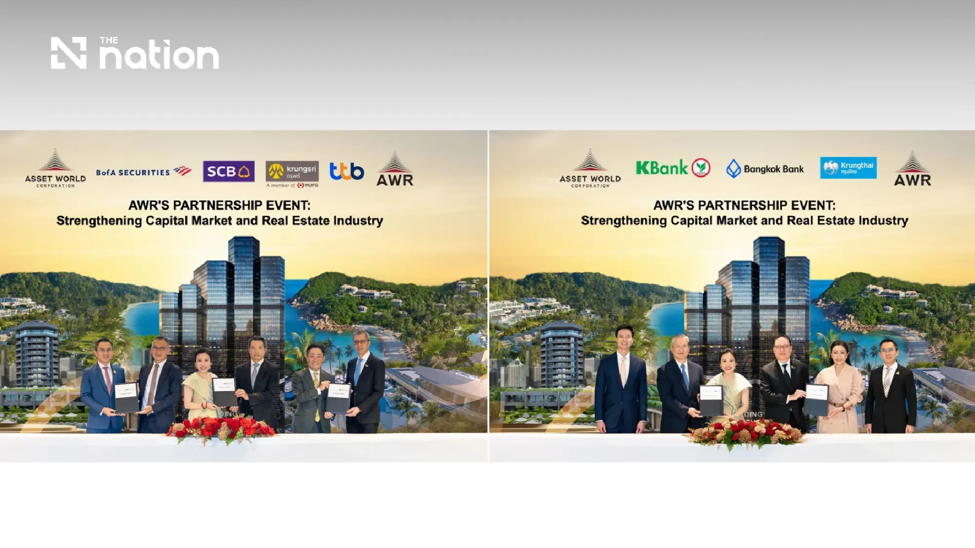 Thai banks and BofA link up as global finance meets in Bangkok