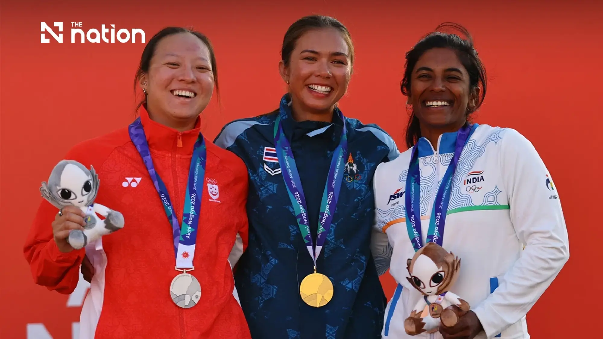 Sophia Montgomery wins Asian Games sailing gold and secures Olympic quota