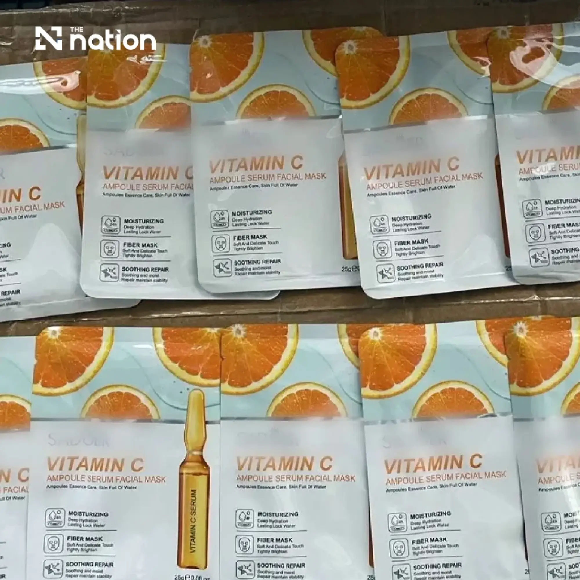 Police seize more than 449,000 illegal cosmetics in Bangkok warehouse raid