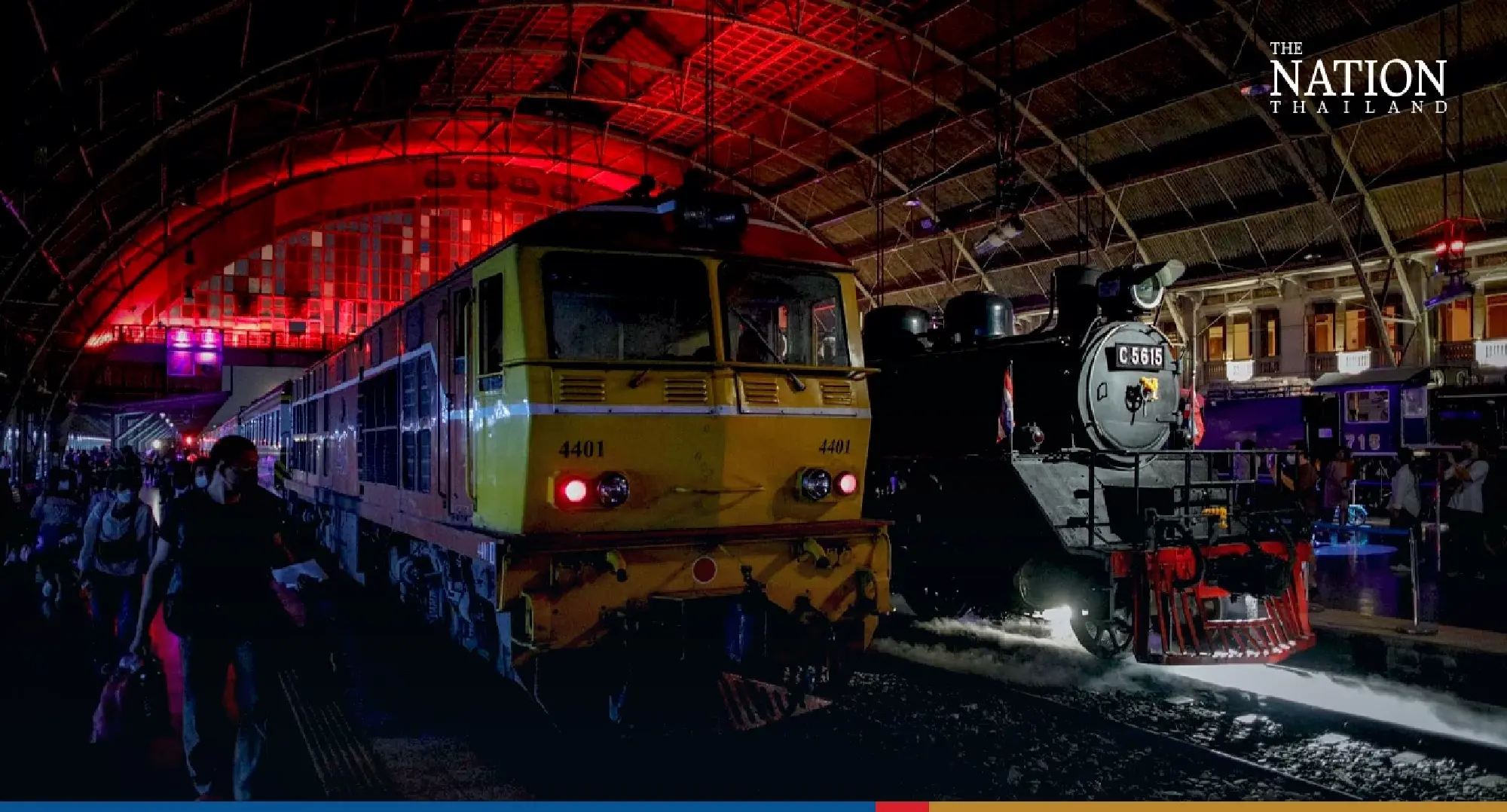 Hua Lamphong lights up to celebrate 126th birthday of railway in Thailand - Photo 5