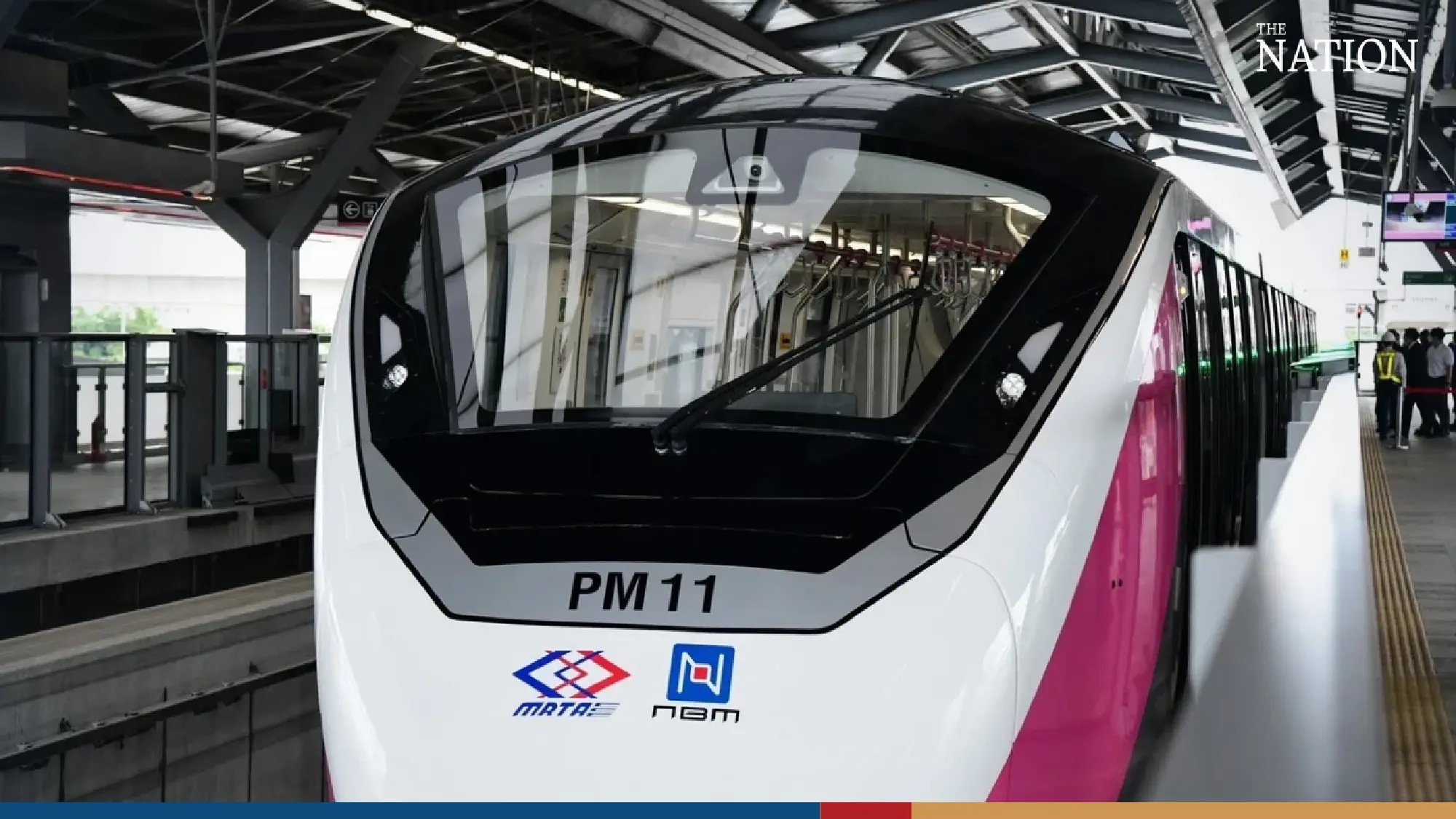 MRT Pink Line linking Nonthaburi to Min Buri to be ready by yearend - Photo 7