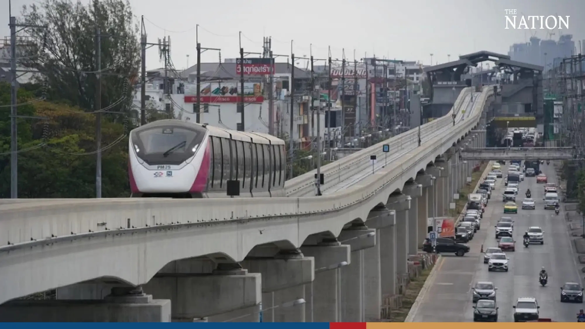MRT Pink Line linking Nonthaburi to Min Buri to be ready by yearend - Photo 4