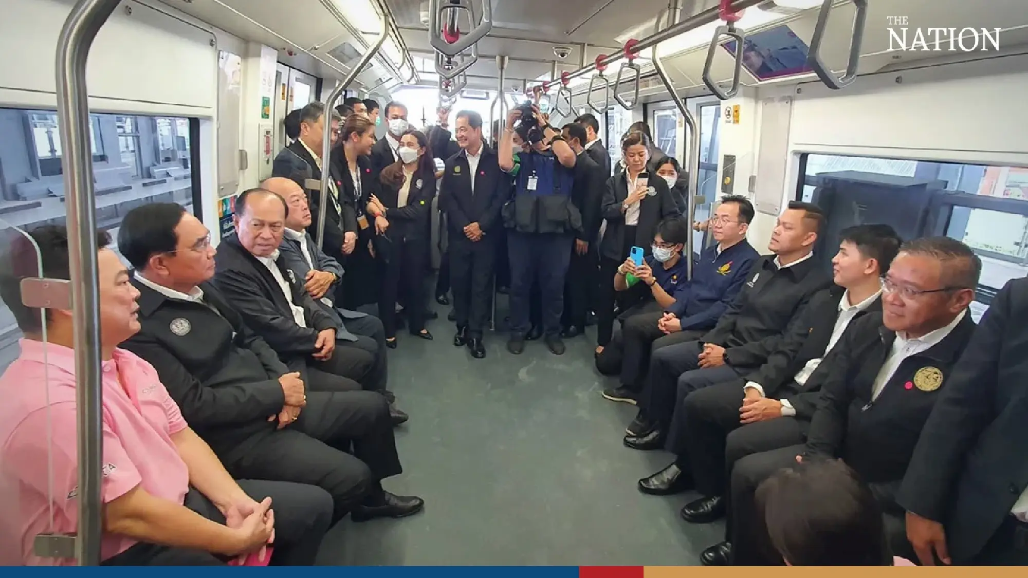 MRT Pink Line linking Nonthaburi to Min Buri to be ready by yearend - Photo 3