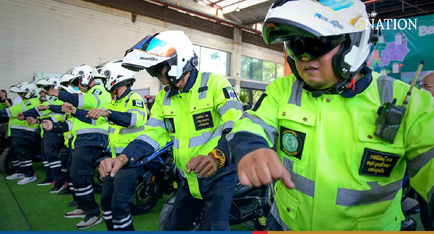 Bangkok launches motorbike ambulances to save lives in tight spots - Photo 4