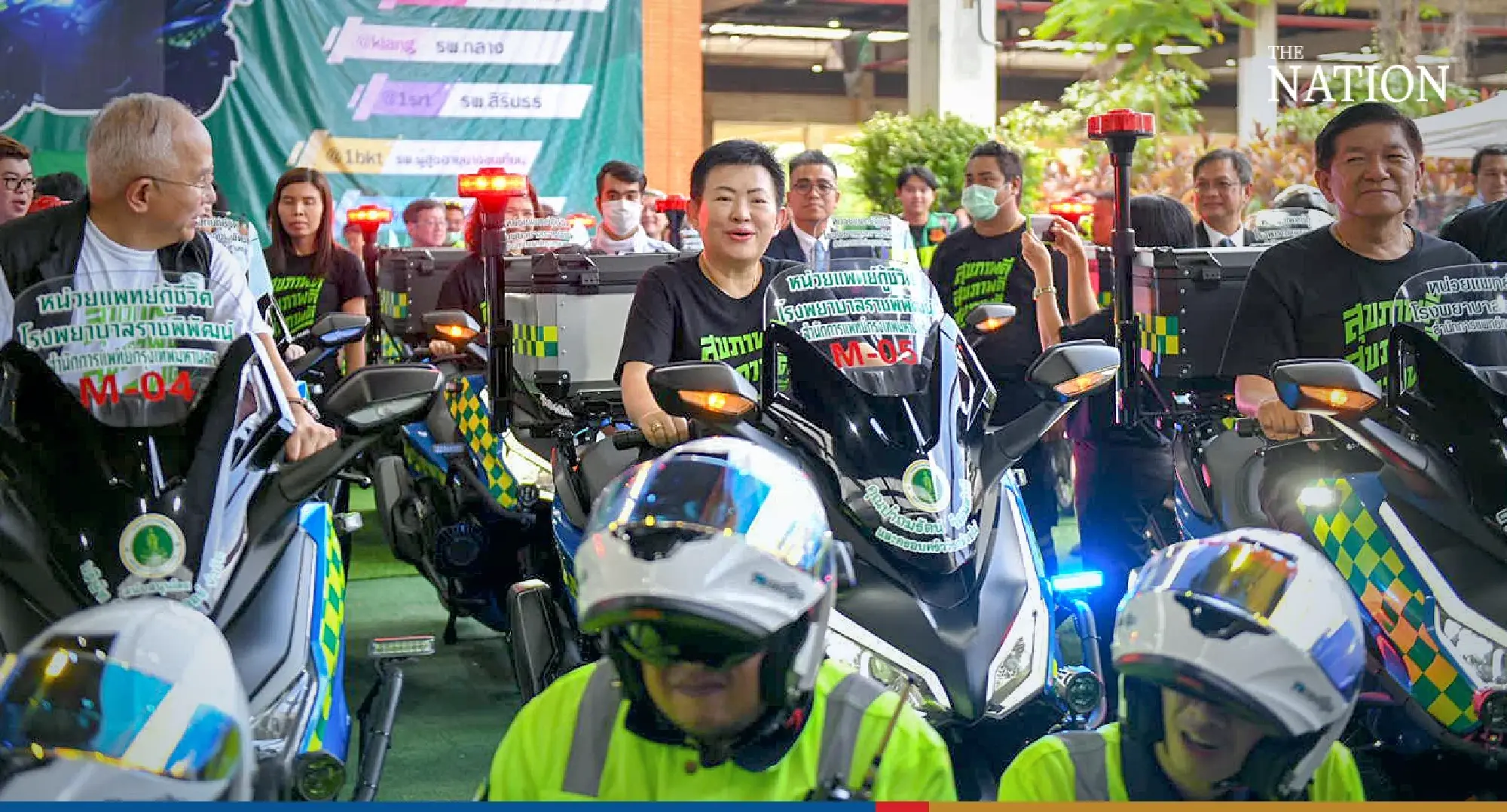Bangkok launches motorbike ambulances to save lives in tight spots - Photo 2