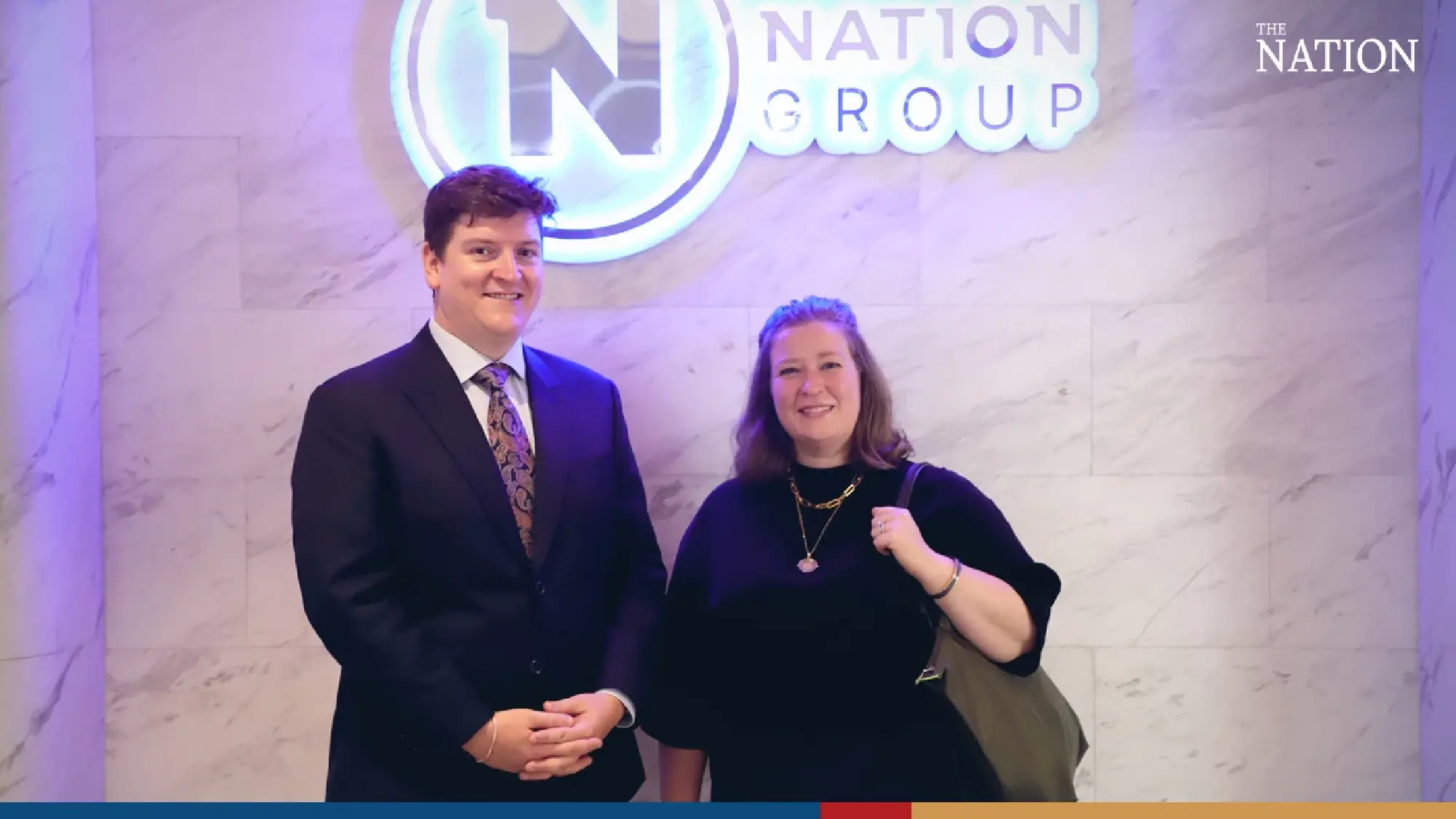 New US Embassy spokesman visits The Nation for a chat with CEO, editor-in-chief - Photo 10