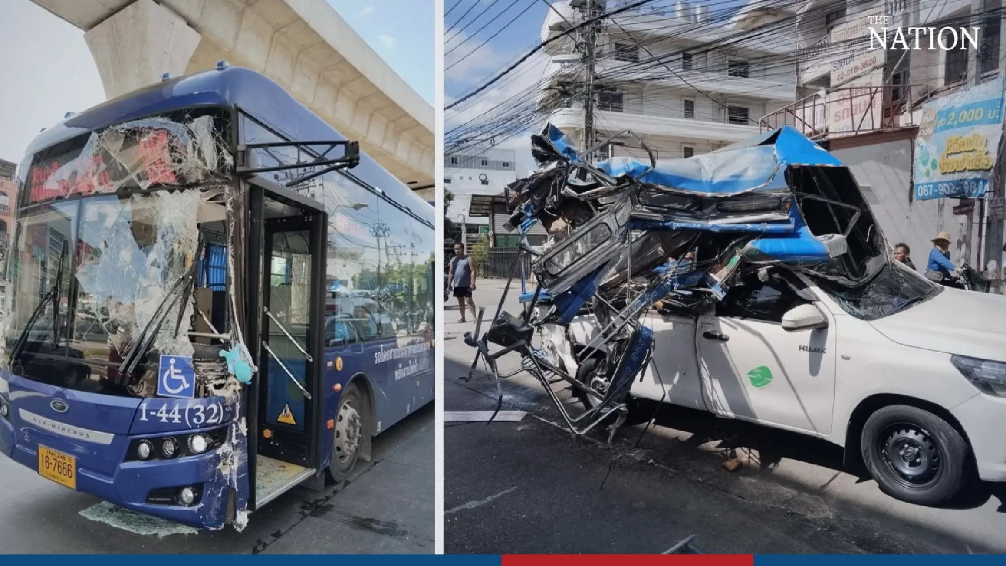 10 hurt in Bangkok ‘road rage’ crash - Photo 1