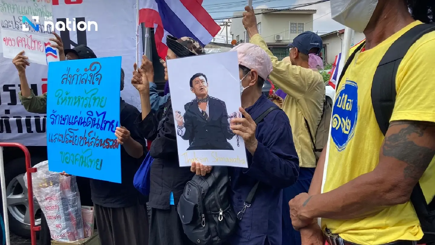 Activists urge Navy to protect Thai territory in the Gulf against Cambodian claims