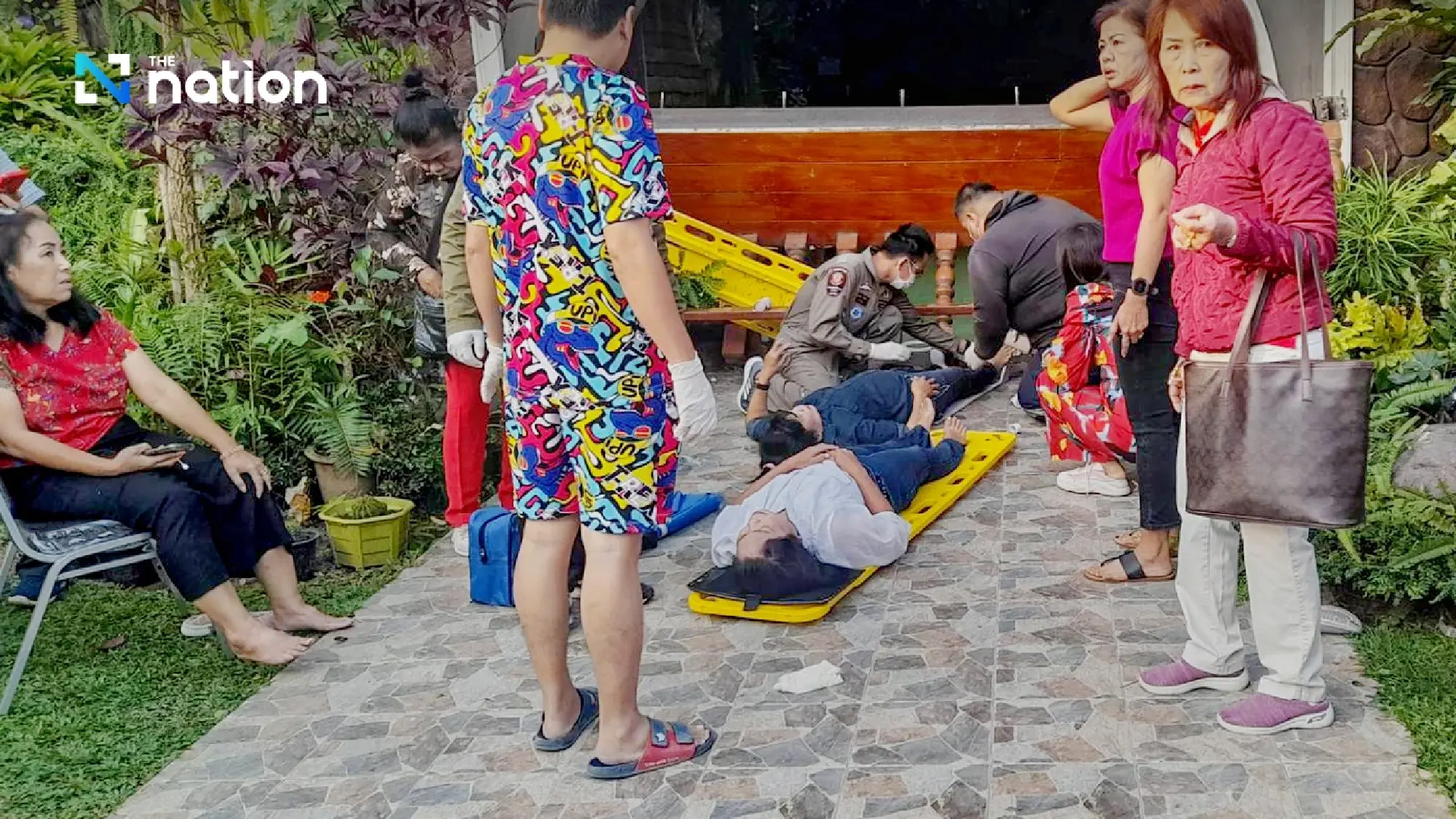 12 women injured as Chiang Mai resort’s balcony collapses - Photo 6