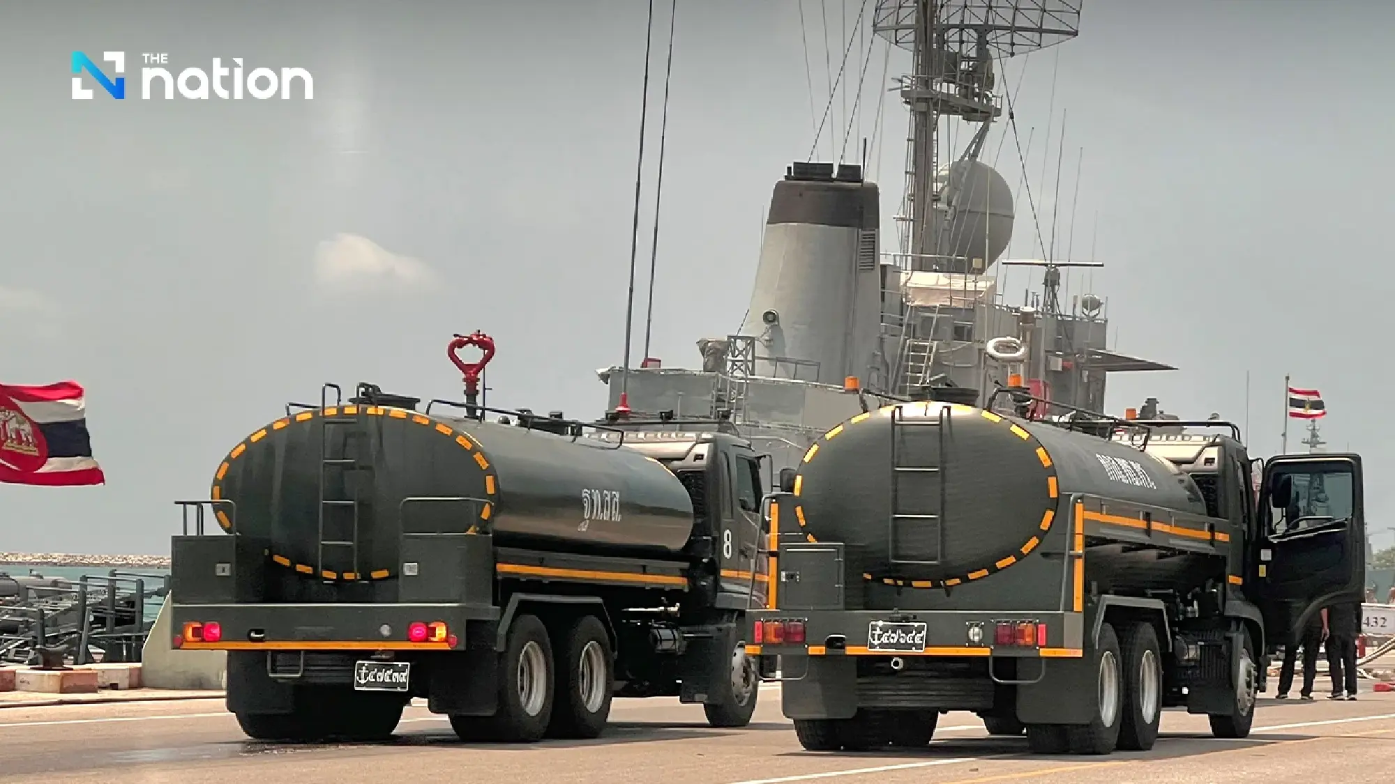 Thai Navy warship accidentally fires at frigate, wounding nine sailors - Photo 2