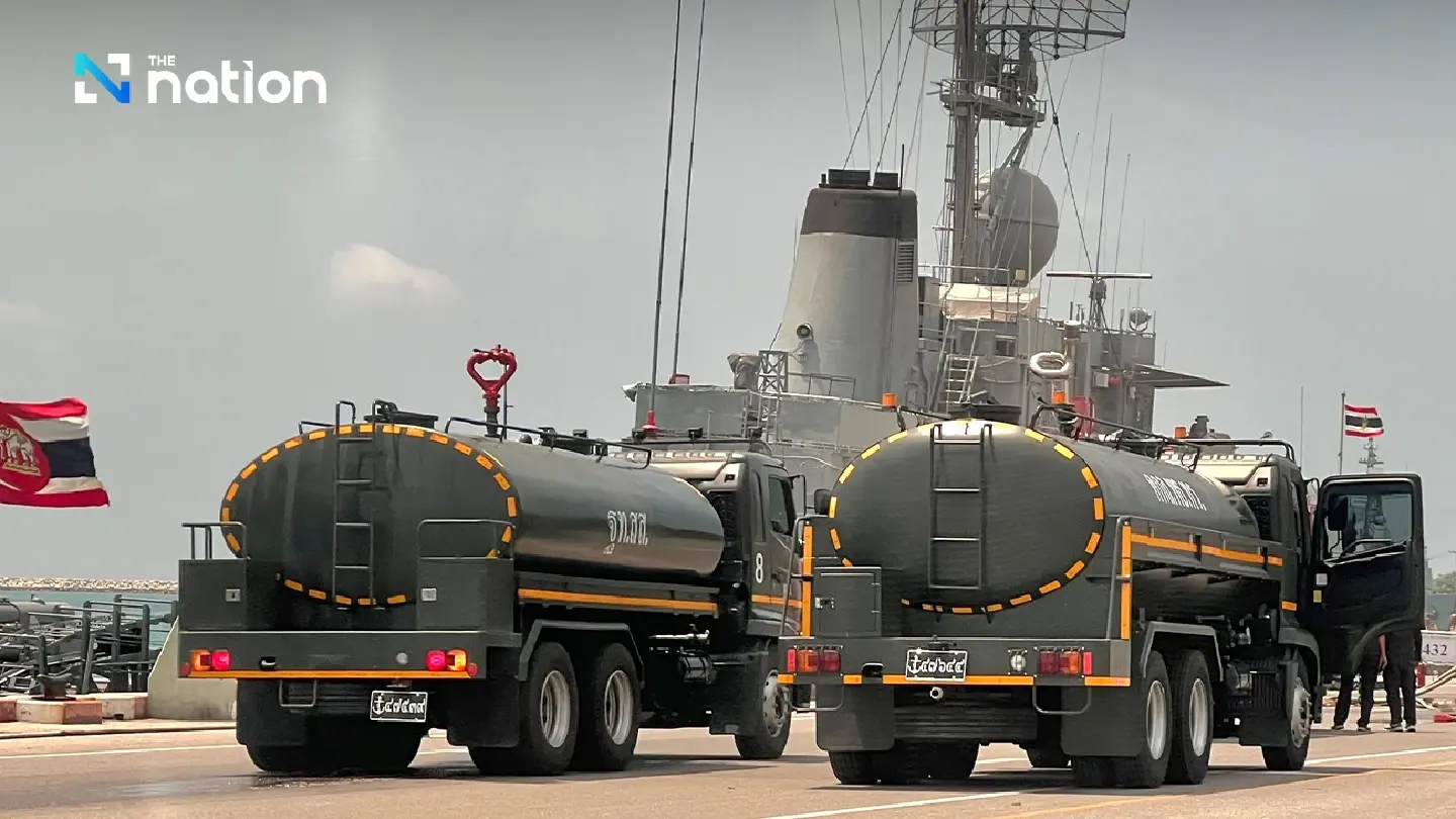 Thai Navy warship accidentally fires at frigate, wounding nine sailors - Photo 2