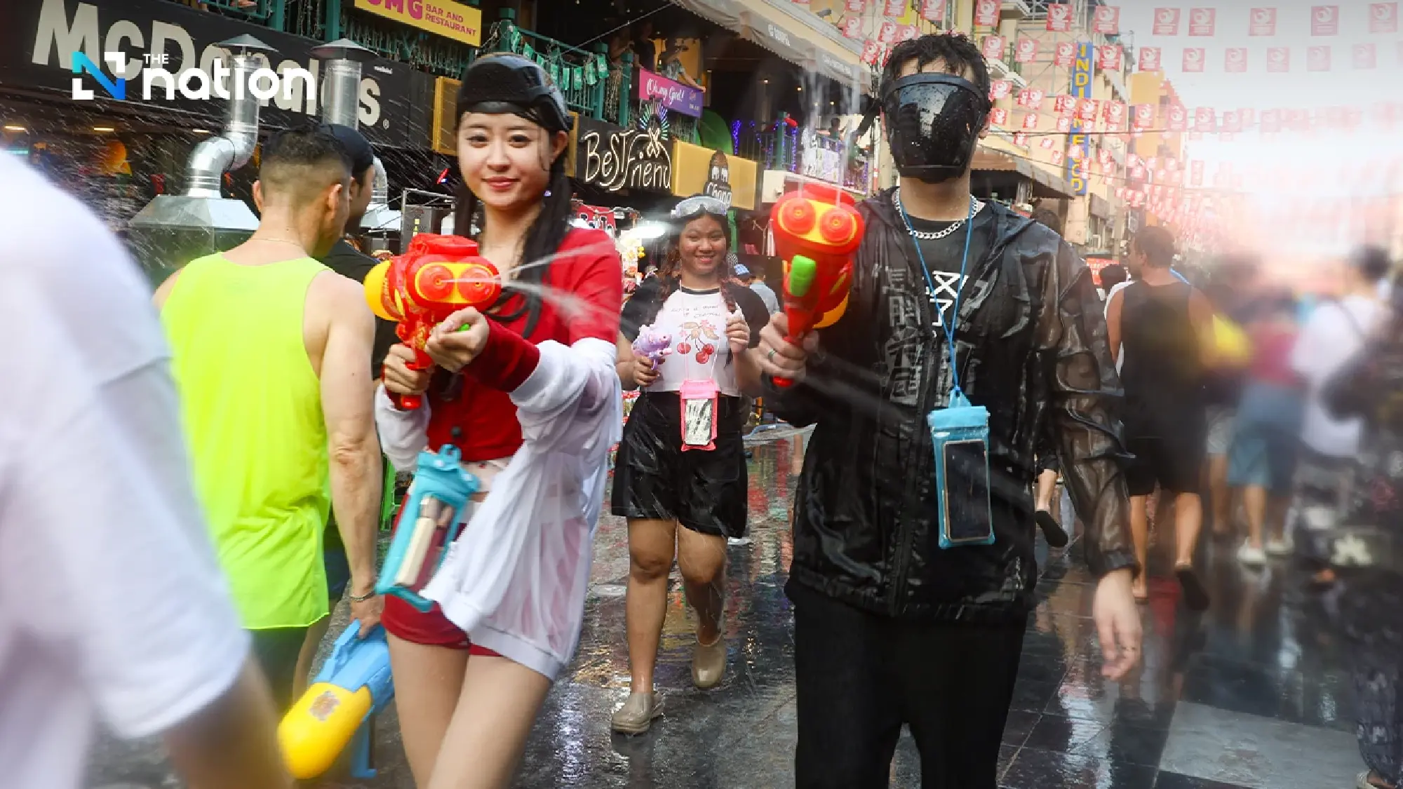 More police, city officials deployed to watch Khao San, Silom roads - Photo 6