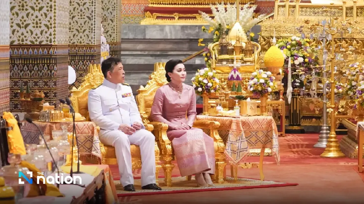 Their Majesties attend Songkran rites and rituals at Grand Palace - Photo 3