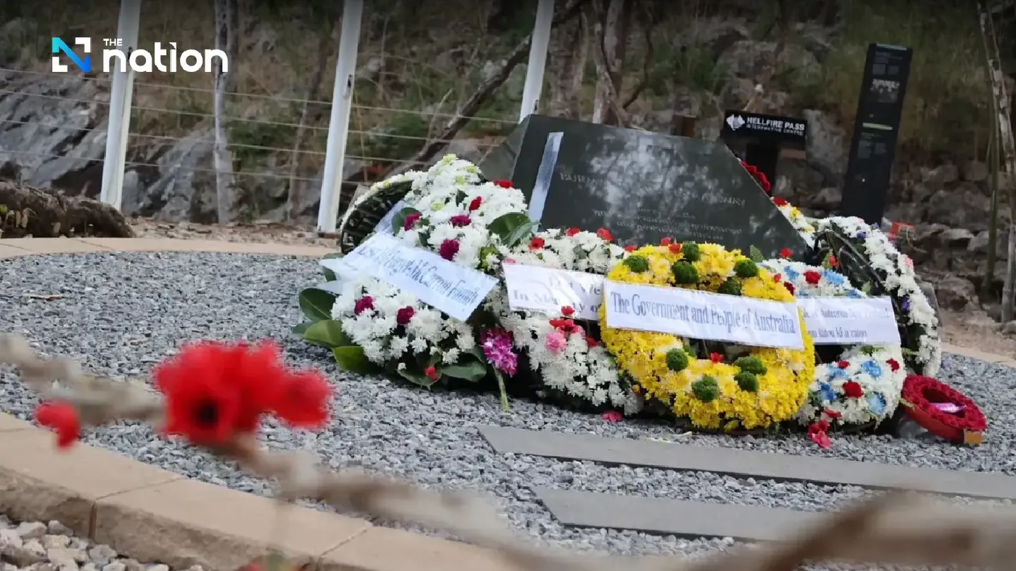 Aussies, Kiwis mark Anzac Day with special ceremony in Kanchanaburi - Photo 2