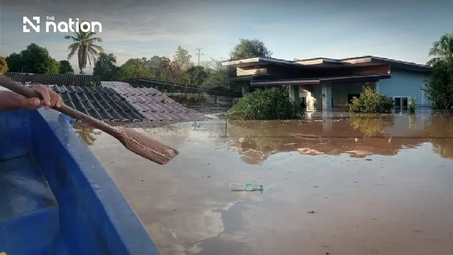 Kanchanaburi flood crisis deepens as homes go underwater