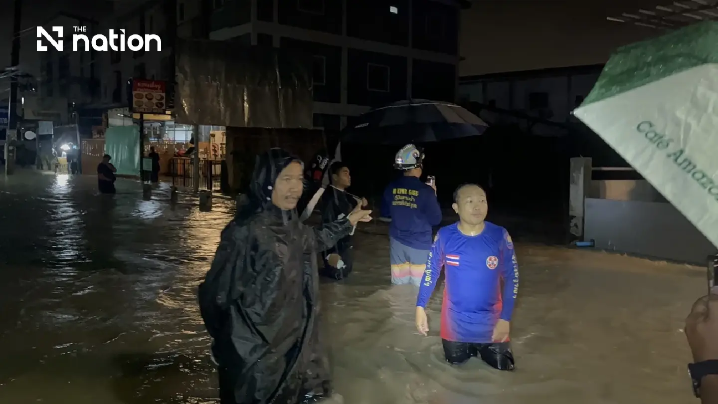 Pattaya floods leave one foreign man missing on Thursday